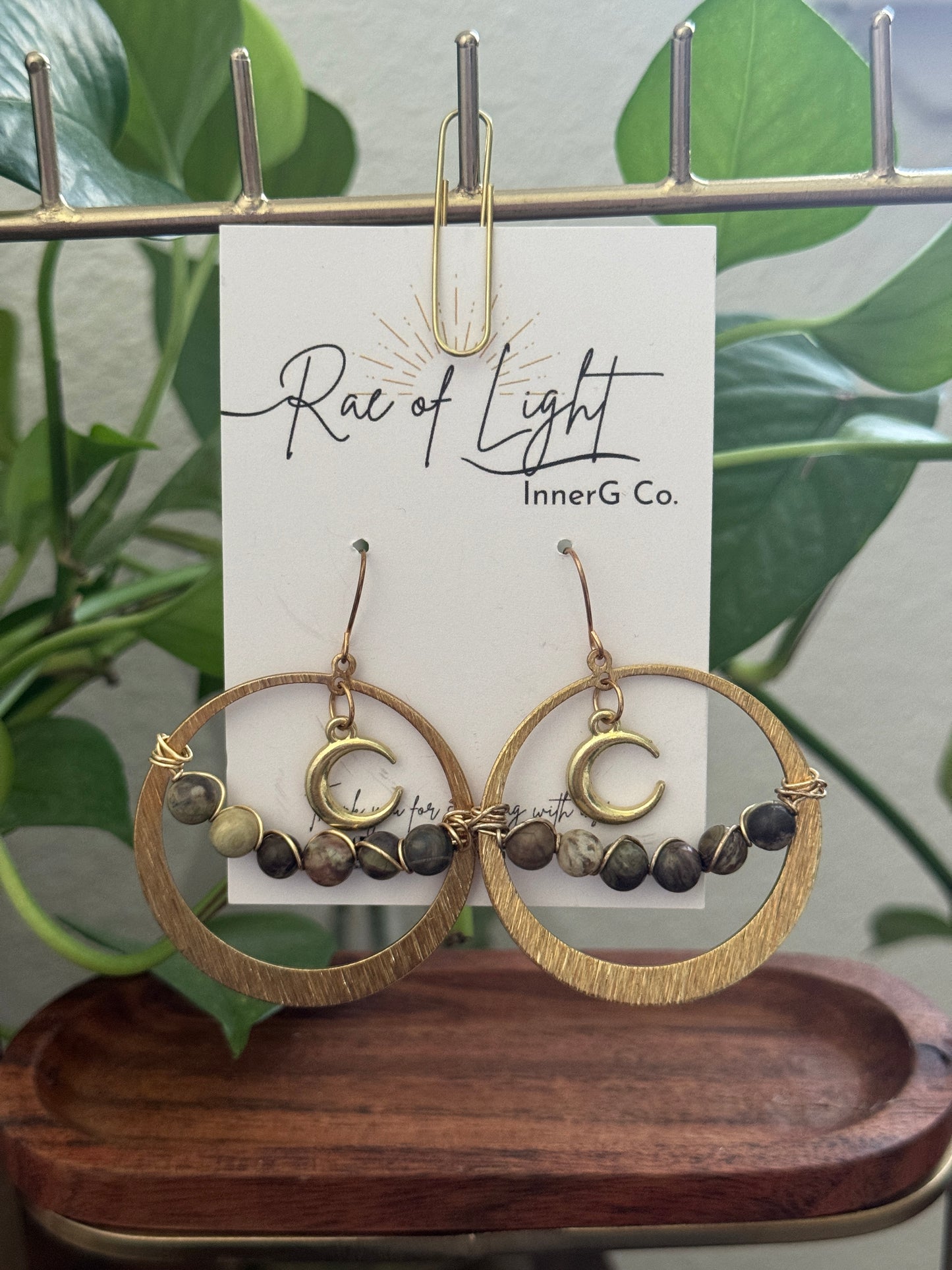 Moon Bae Hoop Earring